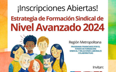 ¡Participa en el Programa de Estrategia de Formación Sindical de Nivel Avanzado 2024!